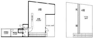 BASE南青山3F間取図