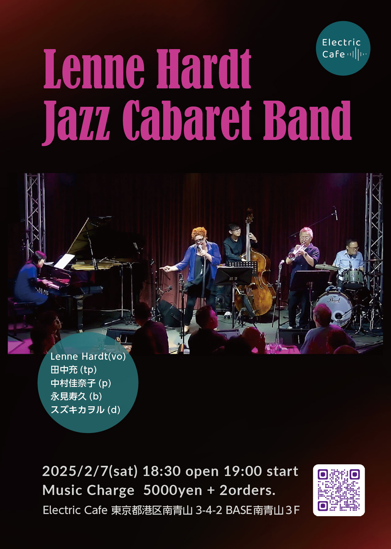 レニーハート 2026 2 - Lenne Hardt Jazz Cabaret Band - 2026.2.7(Sat) - 1