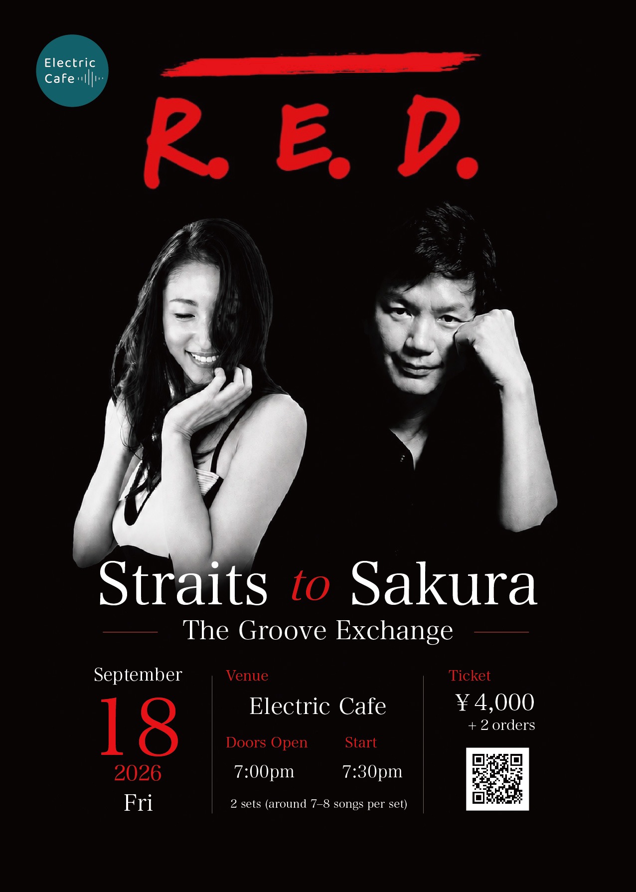 Straits to Sakura- The Groove Exchange- 2026.9.18(Fri) - Straits to Sakura- The Groove Exchange- 2026.9.18(Fri) –